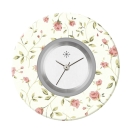 Deja vu watch, jewelry discs, Print-Design, black-grey-white, L 4064