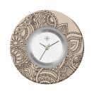 Deja vu watch, jewelry discs, Print-Design, purple-pink, L 4069