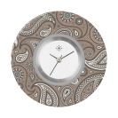 Deja vu watch, jewelry discs, Print-Design, purple-pink, L 4099