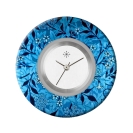 Deja vu watch, jewelry discs, Print-Design, blue-turquoise, L 4109