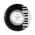 Deja vu watch, jewelry discs, Print-Design, black-grey-white, L 474-1
