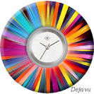 Deja vu watch, jewelry discs, Print-Design, colorful, L 548