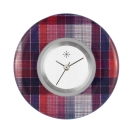 Deja vu watch, jewelry discs, Print-Design, purple-pink, L 62-1