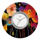 Deja vu watch, jewelry discs, Print-Design, colorful, L 7006