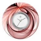Deja vu Uhr, Schmuckscheiben, Print-Design, lila-rosa-nude, L 7018  Deja vu Uhr, Schmuckscheiben, Print-Design, lila-rosa-nude, L 7018