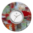 Deja vu watch, jewelry discs, Print-Design, colorful, L 7021