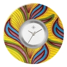 Deja vu watch, jewelry discs, Print-Design, colorful, L 7049
