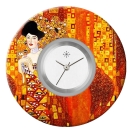 Deja vu watch, jewelry discs, Print-Design, red-orange, L 7058