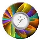 Deja vu watch, jewelry discs, Print-Design, colorful, L 7062