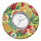 Deja vu watch, jewelry discs, Print-Design, colorful, L 7064