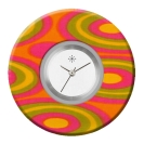 Deja vu watch, jewelry discs, Print-Design, colorful, L 7068