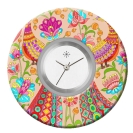 Deja vu watch, jewelry discs, Print-Design, colorful, L 7070