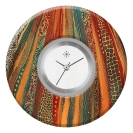 Deja vu watch, jewelry discs, Print-Design, colorful, L 7115