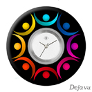 Deja vu Uhr, Schmuckscheiben, Topseller, L 7165