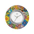 Deja vu watch, jewelry discs, Print-Design, colorful, L 8035