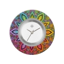 Deja vu watch, jewelry discs, Print-Design, colorful, L 8036