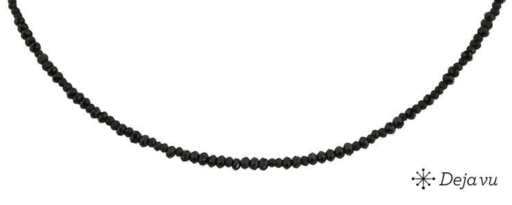 Deja vu Necklace, necklaces, black-grey-silver, N 1022