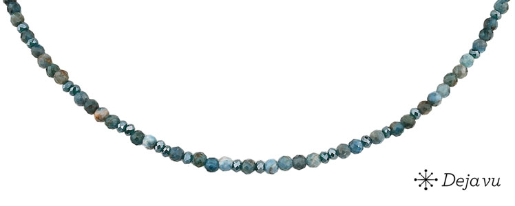 Deja vu Necklace, necklaces, blue-turquoise, N 1027