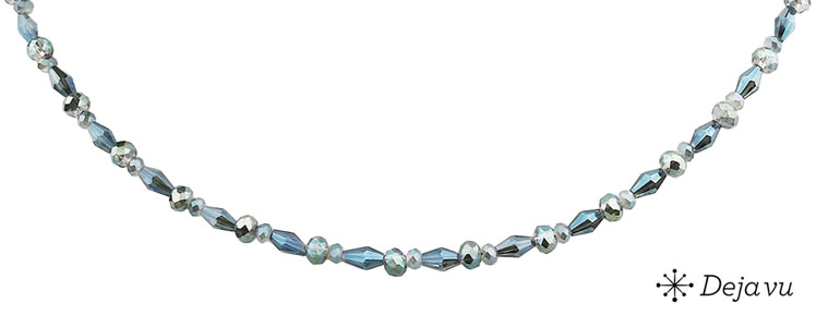 Deja vu Collier, Colliers, blau-t�rkis, N 112-4
