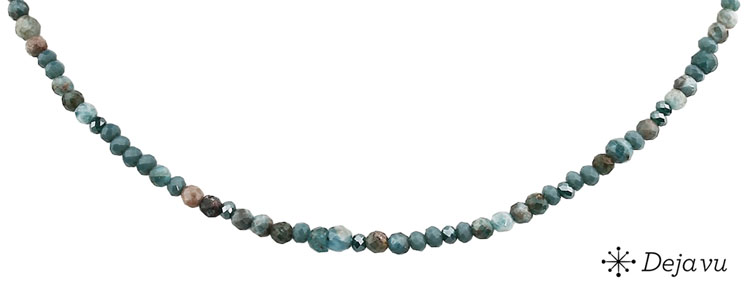 Deja vu Necklace, necklaces, blue-turquoise, N 116-2