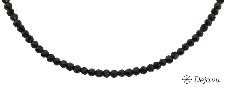 Deja vu Necklace, necklaces, black-grey-silver, N 12-1