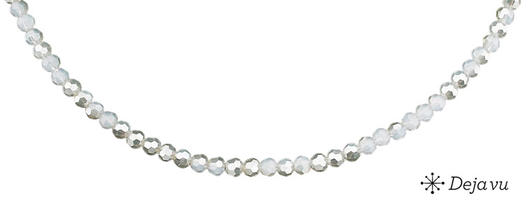 Deja vu Necklace, necklaces, black-grey-silver, N 132-2
