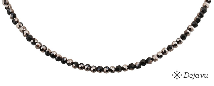 Deja vu Necklace, necklaces, brown-gold, N 138-3