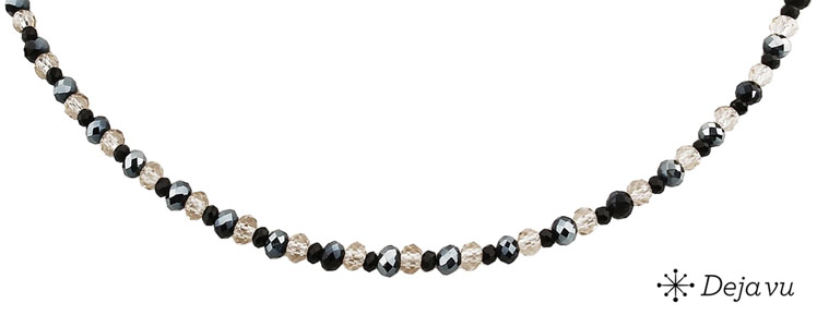 Deja vu Collier, Colliers, blau-t�rkis, N 142-4