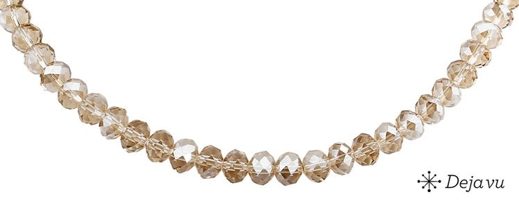 Deja vu Necklace, necklaces, brown-gold, N 156-2