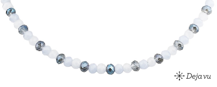 Deja vu Necklace, necklaces, blue-turquoise, N 156-3