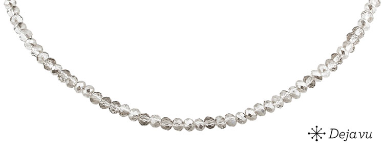Deja vu Necklace, necklaces, black-grey-silver, N 164-5