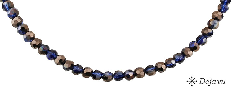 Deja vu Collier, Colliers, blau-t�rkis, N 178-2