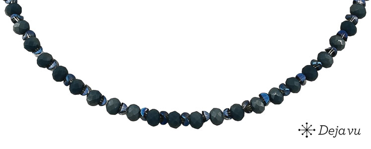 Deja vu Necklace, necklaces, blue-turquoise, N 178-3