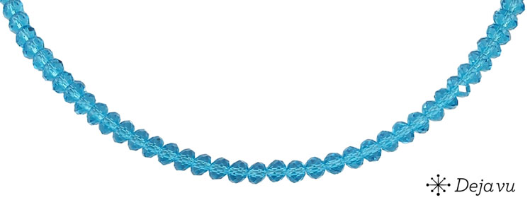 Deja vu Necklace, necklaces, blue-turquoise, N 188-2