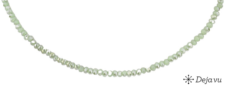 Deja vu Necklace, necklaces, green-yellow, N 192-3