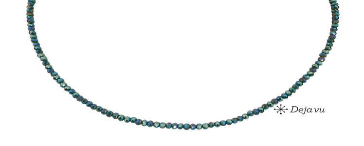 Deja vu Necklace, necklaces, blue-turquoise, N 198-1