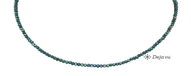 Deja vu Collier, Colliers, blau-t�rkis, N 198-1