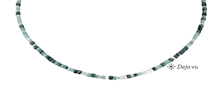 Deja vu Necklace, necklaces, blue-turquoise, N 198-3