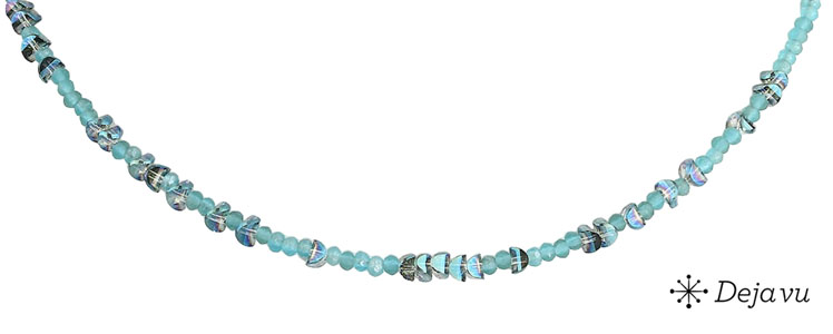Deja vu Necklace, necklaces, blue-turquoise, N 240-3