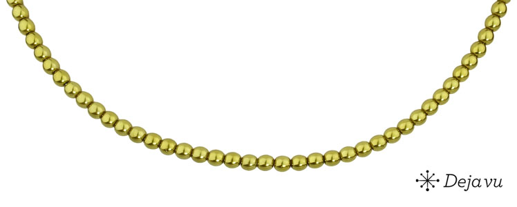 Deja vu Necklace, necklaces, green-yellow, N 244-1
