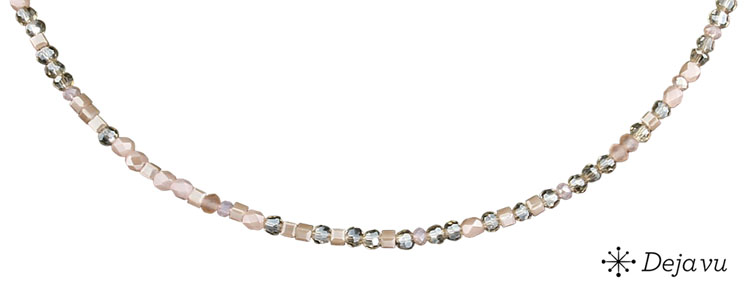 Deja vu Necklace, necklaces, purple-pink, N 252-5