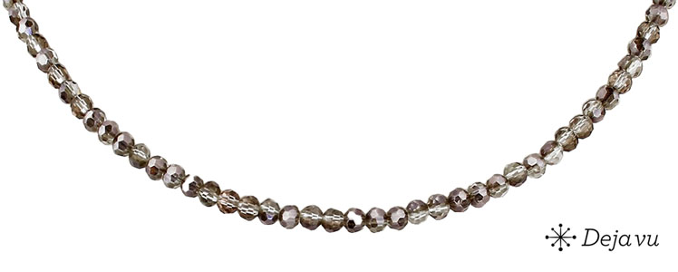 Deja vu Necklace, necklaces, red-orange, N 258-1