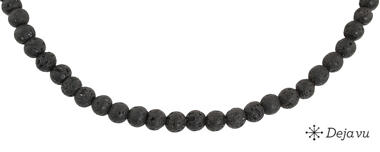 Deja vu Necklace, necklaces, black-grey-silver, N 26
