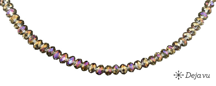 Deja vu Necklace, necklaces, brown-gold, N 262-1