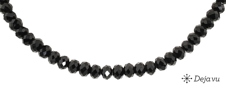 Deja vu Necklace, necklaces, black-grey-silver, N 28