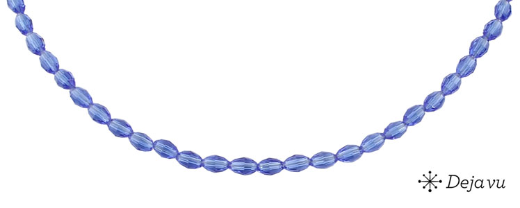 Deja vu Collier, Colliers, blau-t�rkis, N 280-1