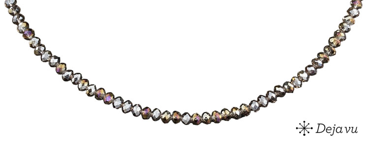 Deja vu Necklace, necklaces, brown-gold, N 282-2