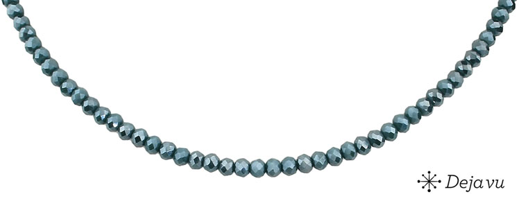 Deja vu Collier, Colliers, blau-t�rkis, N 288-3