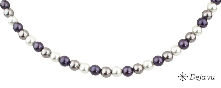 Deja vu Collier, Colliers, blau-t�rkis, N 290-1