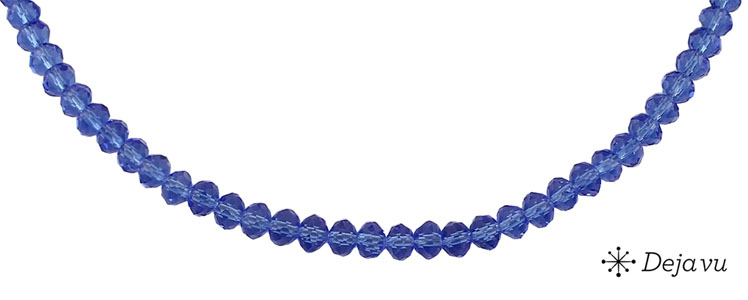 Deja vu Collier, Colliers, blau-t�rkis, N 296-3